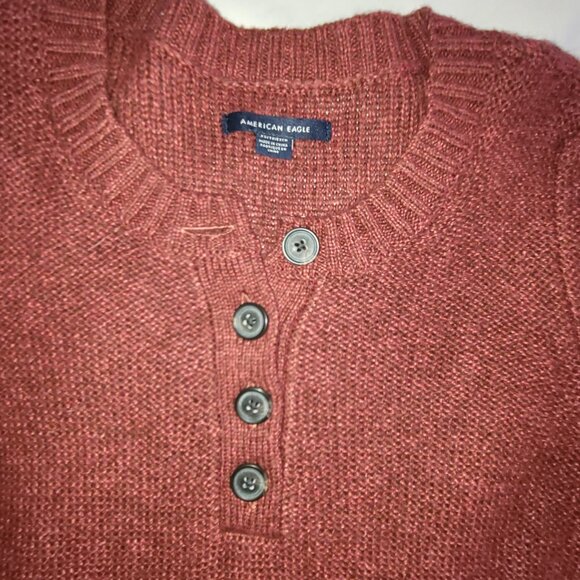 Sweater Dress American Eagle Red/orange ish ish - Picture 2 of 5